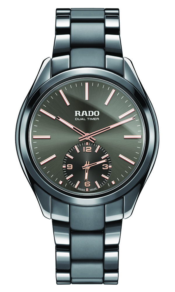 HyperChrome皓星系列高科技陶瓷觸控雙時區腕錶